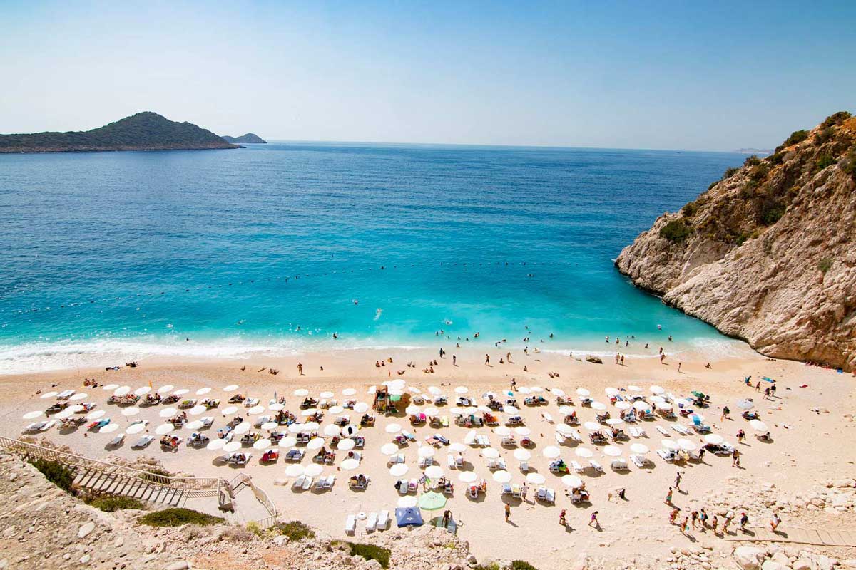 Der Strand der Türkei, an dem es immer ruhig ist: „Es ist ein Streifen Land, umgeben von türkisfarbenem Wasser.“