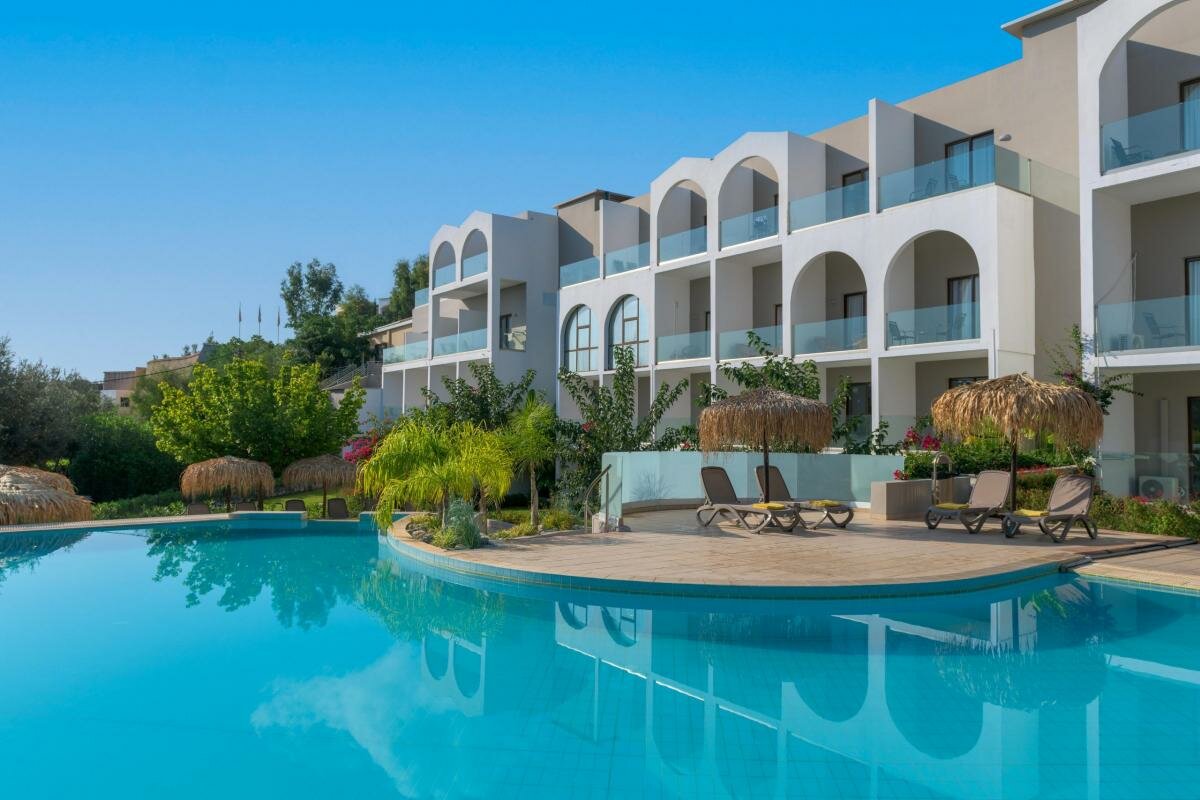 Die beste griechische Insel für einen komfortablen Urlaub. Die Hotels sind unübertroffen