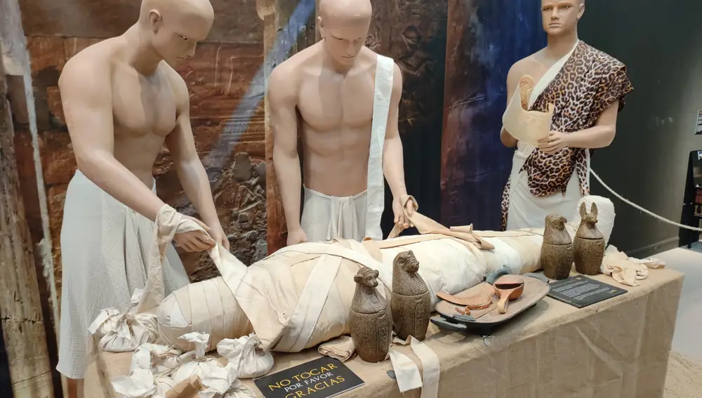 Fuenlabrada verabschiedet sich von der Ausstellung „Schätze Ägyptens“, die mehr als 80.000 Besucher angezogen hat