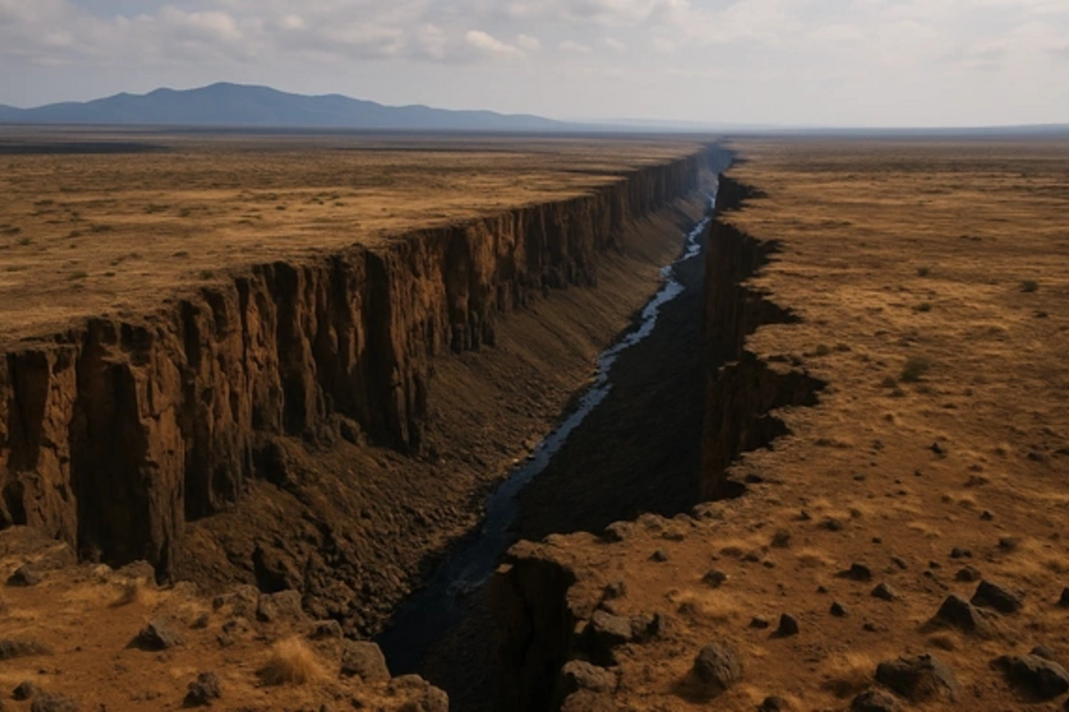 Afrika wird auseinanderbrechen – ein neuer Ozean wird entstehen