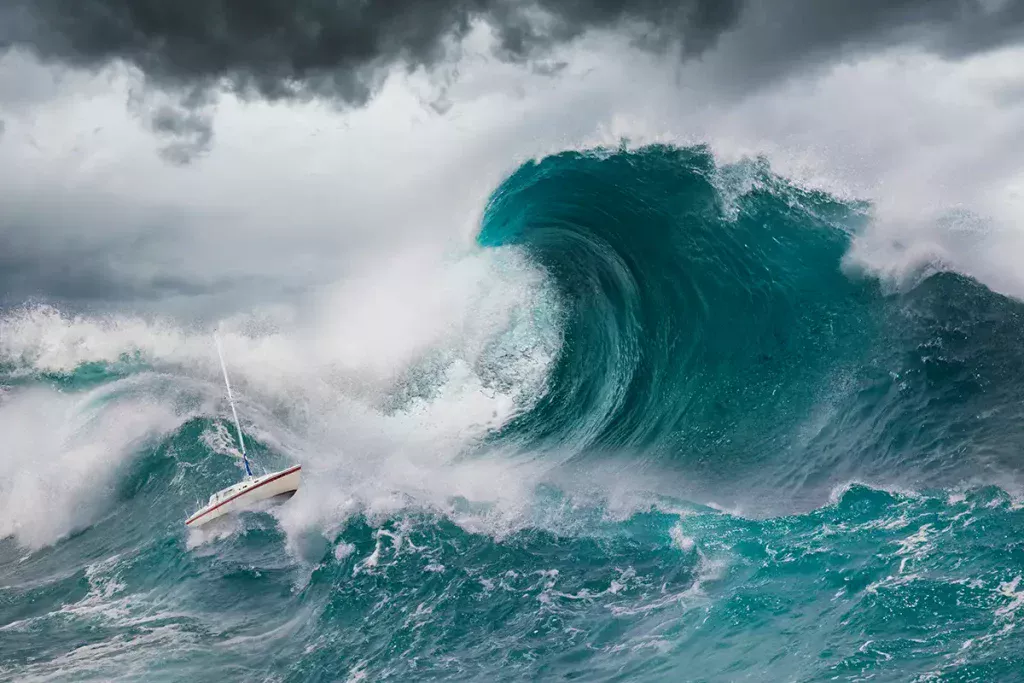 Die Welle in der Ostsee erreichte die vierte Etage. Droht uns ein Tsunami?