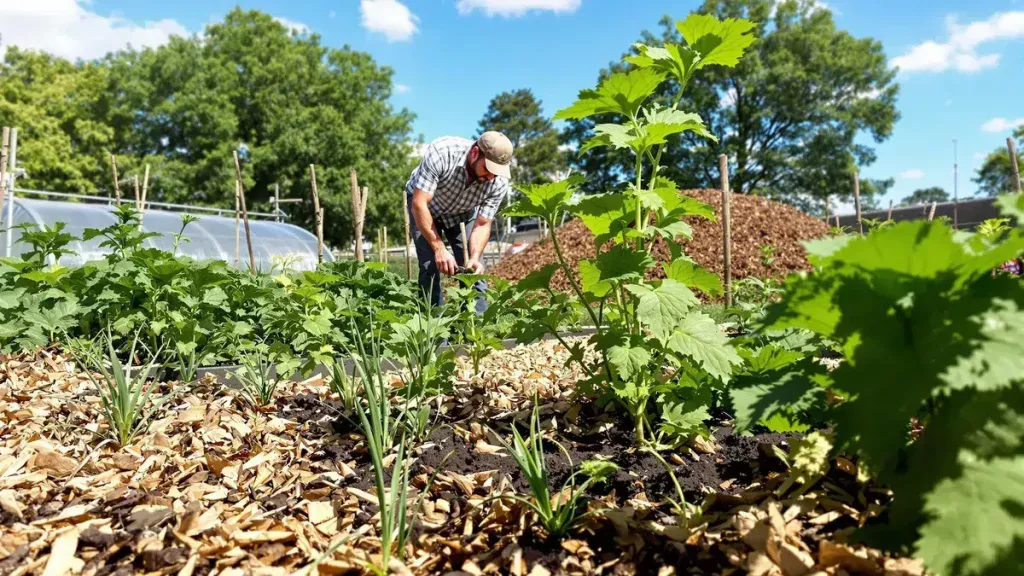 Hackschnitzel als Mulch: eine vernünftige Wahl, die versteckte Gefahren für Ihren Garten birgt