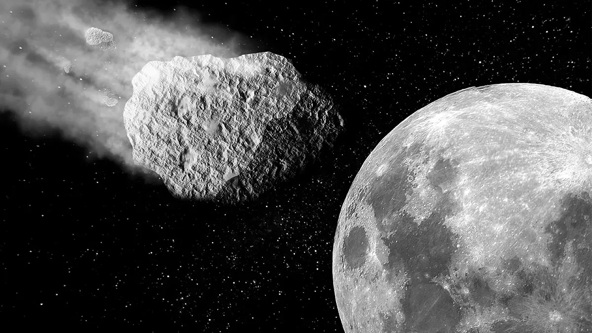 Wissenschaftler schlagen Alarm: Die Wahrscheinlichkeit einer Kollision eines Asteroiden mit dem Mond im Jahr 2032 steigt.