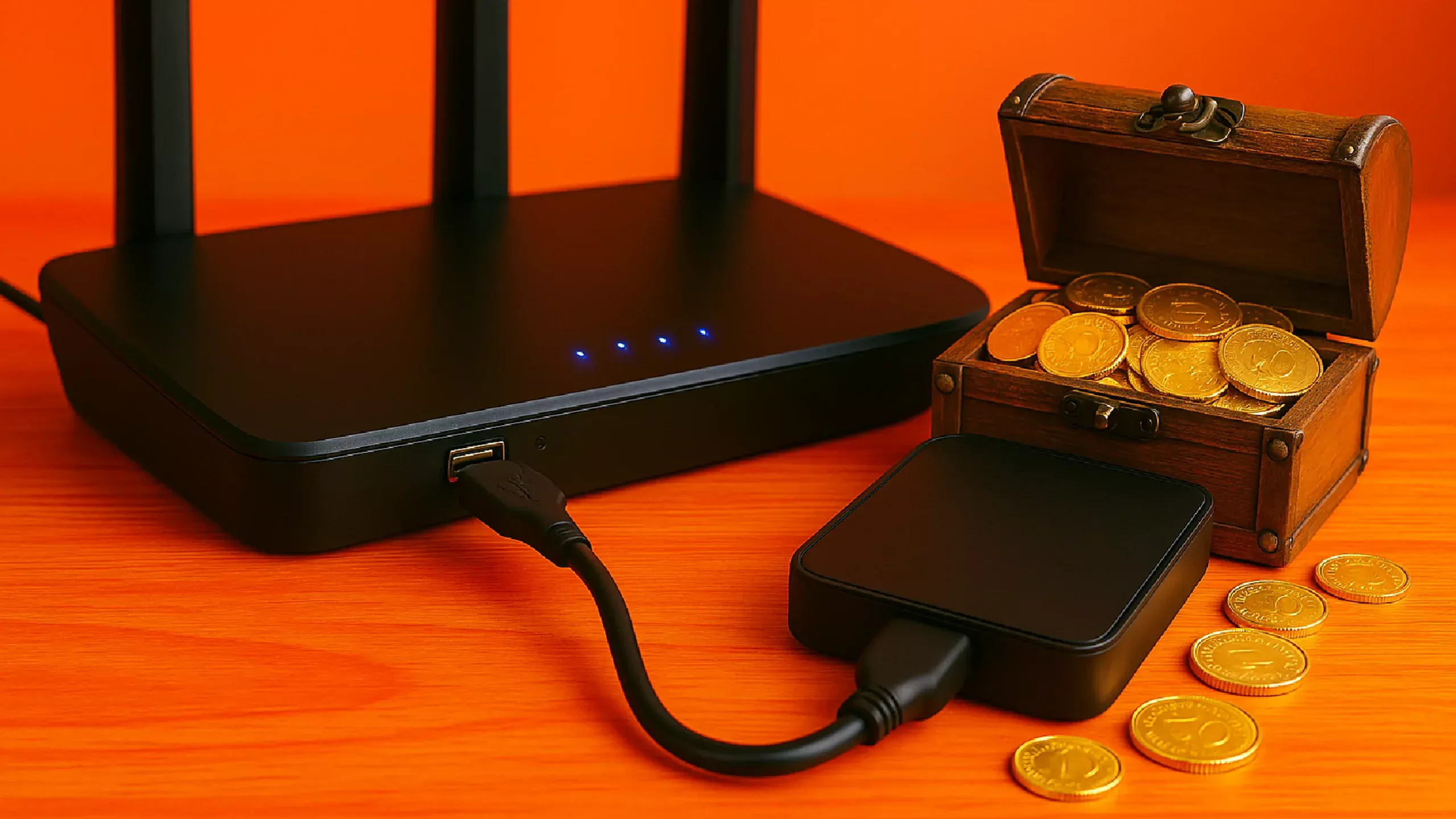 Wenn Ihr WLAN-Router über einen USB-Anschluss verfügt, haben Sie einen Schatz: Alles, was Sie tun können, wenn Sie eine Festplatte anschließen