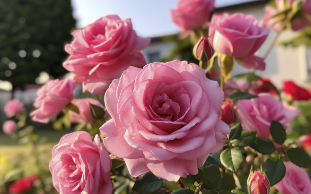 Begraben Sie es unter Rosen und Sie werden viele Knospen haben. Das Klimagerät, das jeder zu Hause hat